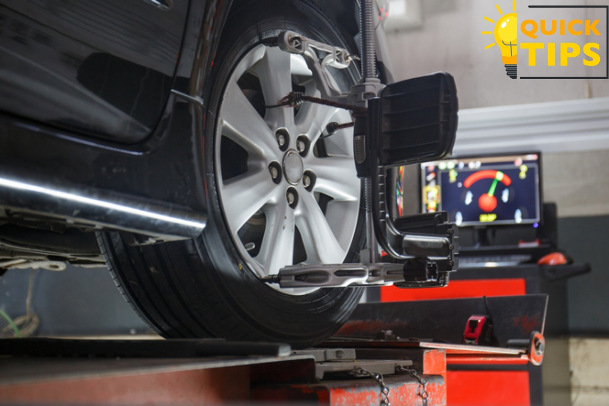 Car tyre alignment